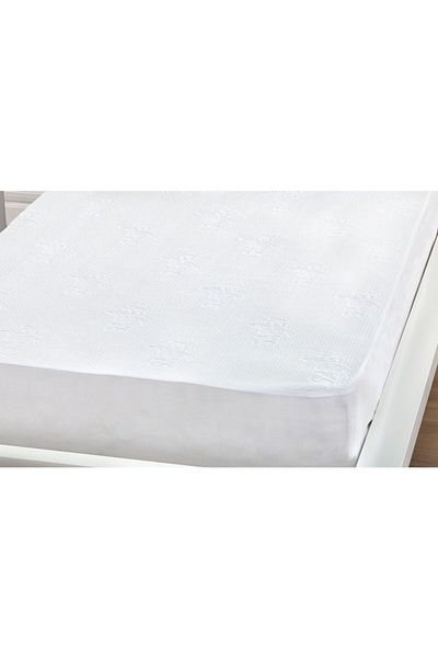Sarev Liquid Proof Bed Mattress Fitted Double Jersey 120x200 Cm