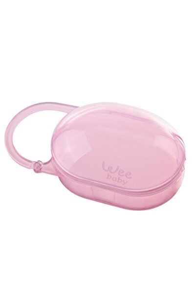 Wee Baby Saplı Emzik Kutusu - Pembe