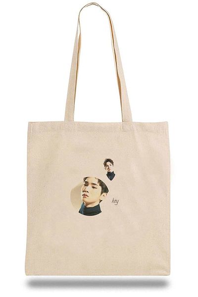 QIVI Geantă din pânză K Pop Key Shinee