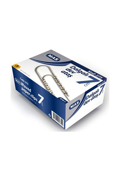 Mas 275 Wavy Serrated Super Giant Paper Clip 7 Cm