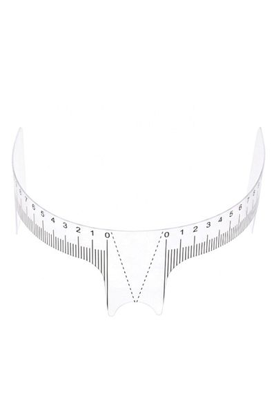 NO NAME Eyebrow Measuring Ruler Plastic