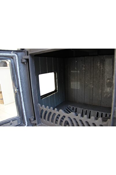 EFOR SOBA Isı Pro 2 Fırınlı Şömine 3 Tarafı Camlı