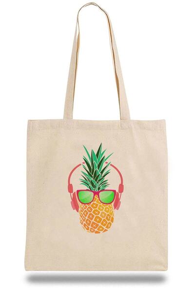 QIVI Unisex naočare Torba u retro stilu sa motivom ananasa