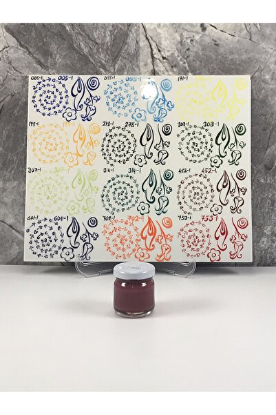 ÇiniSeramikBoyaları Co. Siyah Tahrir Hazır Boya 40 Cc