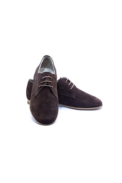 Aintap Hakiki Süet Deri Erkek Kösele Taban Kundura