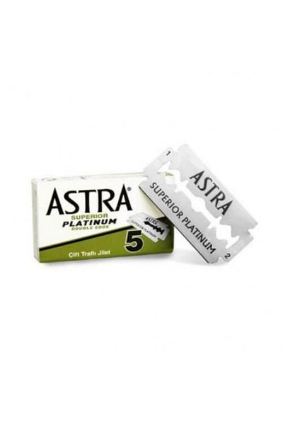 Gillette Astra Double Sided Razor 100 Pieces Chart