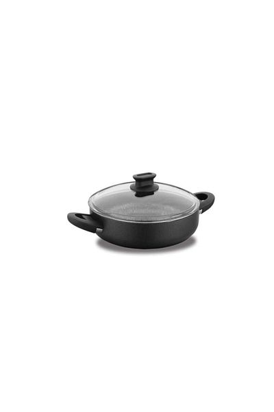 KORKMAZ A2879 Lina Short Pot 28X7.5 Black