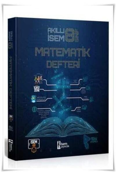 İsem Yayınları Isem 8. Sınıf Lgs Matematik Akıllı Isem Defteri