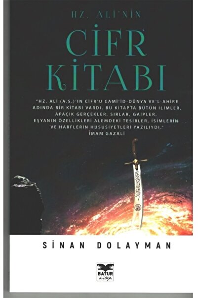 Genel Markalar Hz. Ali’nin Cifr Kitabı - Sinan Dolayman 9786254002618