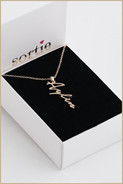 Sortie Aksesuar Çelik Isim Kolye Aylin