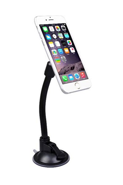 Bundera Araç Içi Vantuzlu Manyetik Mıknatıslı Telefon Tutucu Akrobat Uzun Göv...