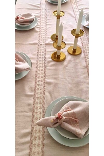 PİKKO HOME Set față de masă și șervețele pentru 12 persoane (MS)