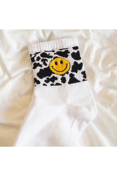 Planet Butik Cow Smile Socks Set
