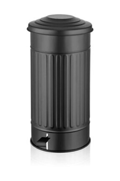 The Mia سلة مهملات المطبخ 24 لتر أسود