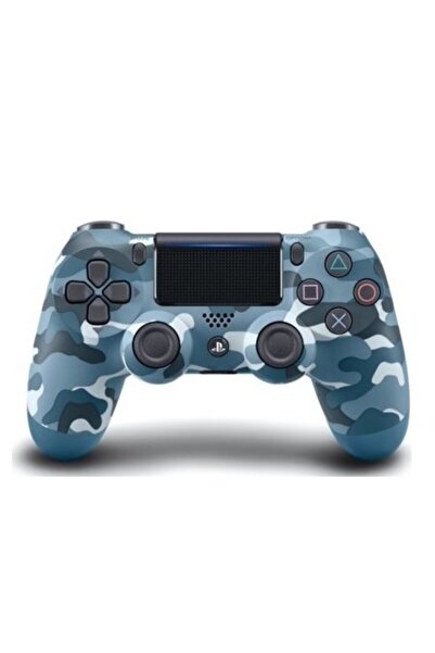 Genel Markalar Ps4 Mavi Kamuflaj Doubleshock Wireless Gamepad Joystick Kablos...