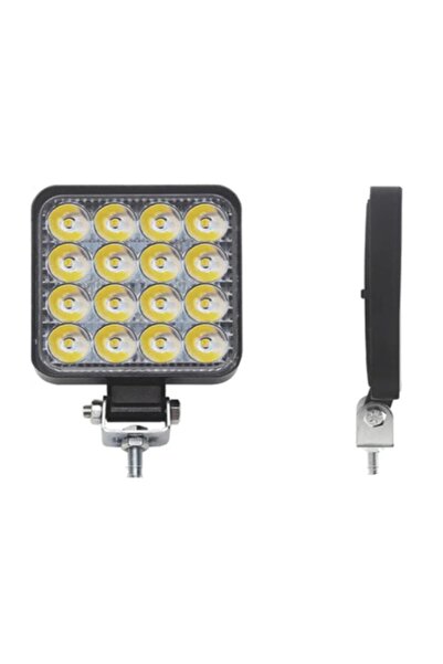 Oto Türk 16 Ledli Çalışma Lambası 12-24 Volt Uyumlu 1 Yıl Garanti 1 Adet
