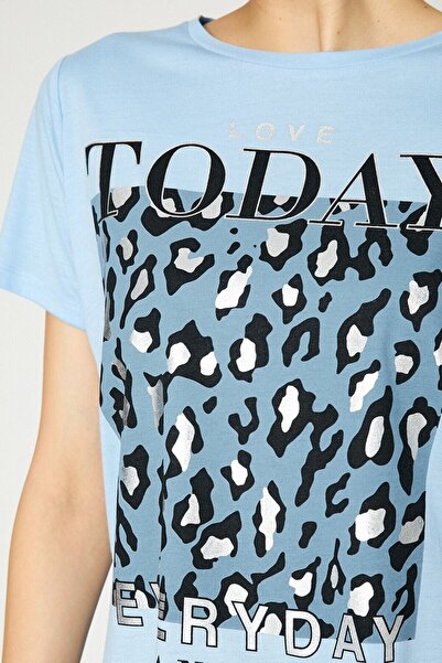 Koton Dámské modré tričko