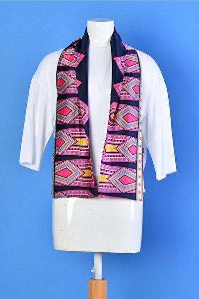 Moda1001 Šal sa satenskim izgledom - Sa deznom