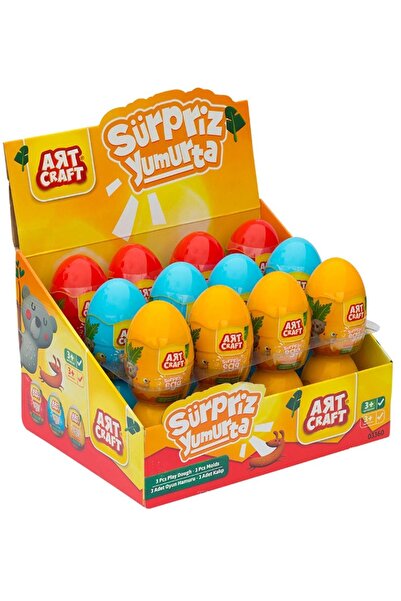 Art Craft Oyun Hamuru - Küçük Boy Sürpriz Yumurta / +3 Yaş 03360