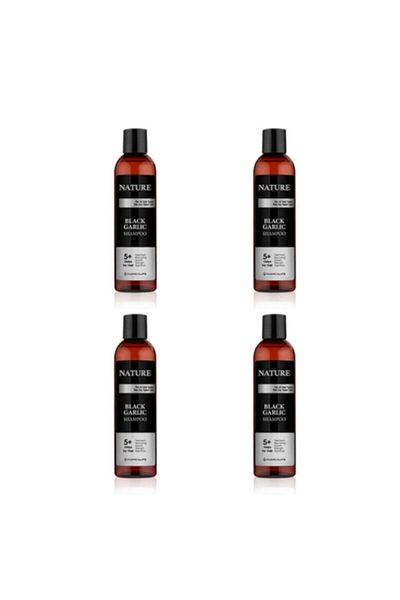 Huncalife Nature Black Garlic Shampoo 350 ml 4 Pieces