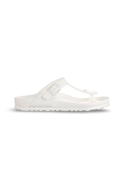 Birkenstock White Unisex Flip Flops Gizeh Eva0128221