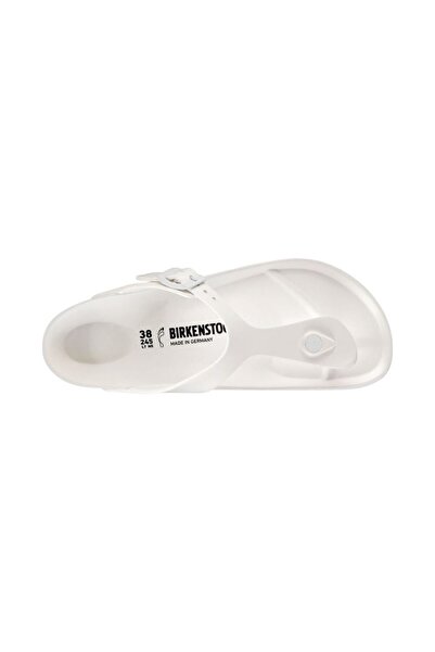 Birkenstock Λευκές σαγιονάρες Unisex Gizeh Eva 0128221