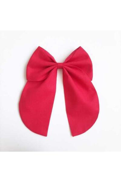 NEW BOWS BANDS Girl's Red Big Bow Buckle