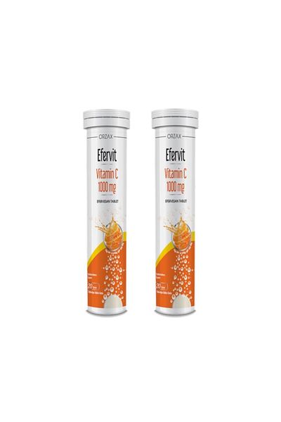 Ocean 2 Pieces - Effervit Vitamin C 1000 Mg Effervescent 20 Tablets