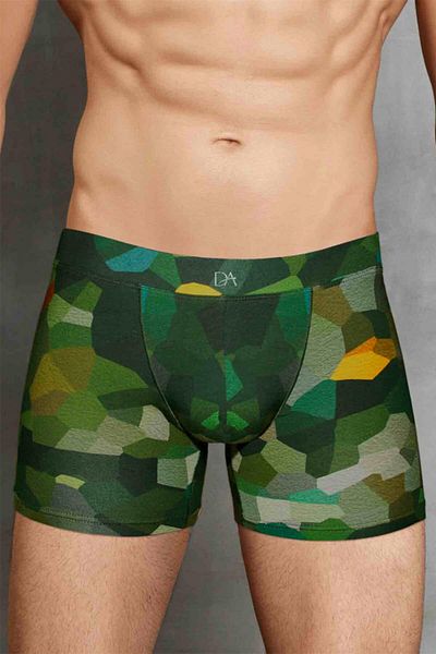 Doreanse Boxeri pentru bărbați cu modele de camuflaj