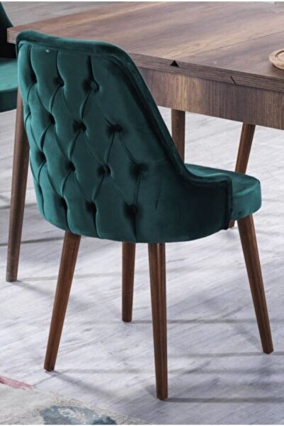 Ervo Minor Yeşil Yemek Mutfak Salon Cafe Bahçe Restorant Sandalyesi