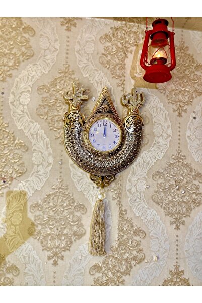 Kasva Concept Allah C.c Muhammed S.a.v Motifli Polyester Duvar Saati Modeli