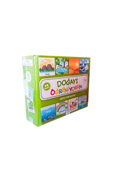 CA Games CAEGT-5053 أتعلم بطاقات اللعب التعليمية للطبيعة