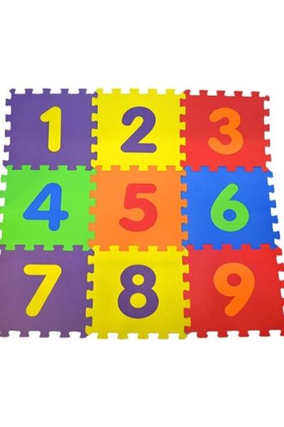 Matrax Toy Eva Puzzle 33x33cm X 7 Mm Floor Mat Figures (9 Pieces)