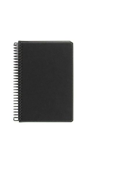 Gıpta دفتر ملاحظات بغطاء جلدي من Sunday Notes Sp مقاس 17x24 سم 140 ورقة مربعة