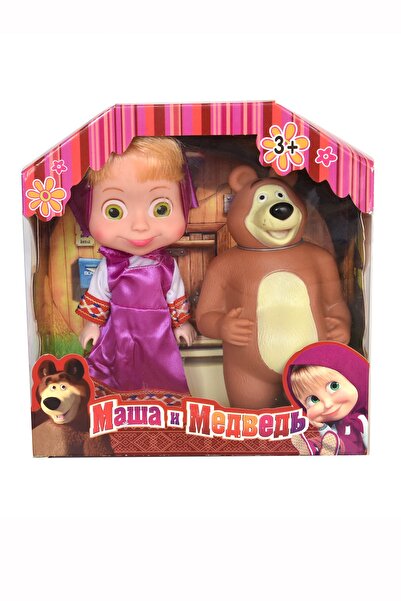 UDATOYS Maşa Ile Koca Ayı Karakter Oyuncak Seti