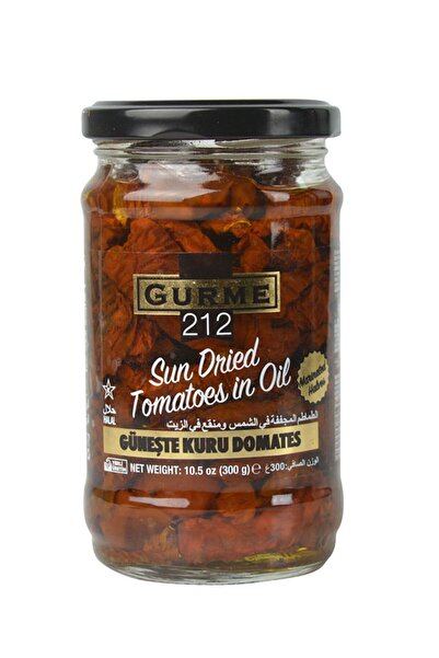 Gurme212 Güneşte Kurutulmuş Domates Yarım 320 cc