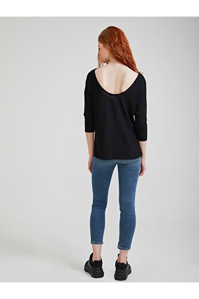 Ltb Μαύρο φούτερ - Χαλαρή εφαρμογή