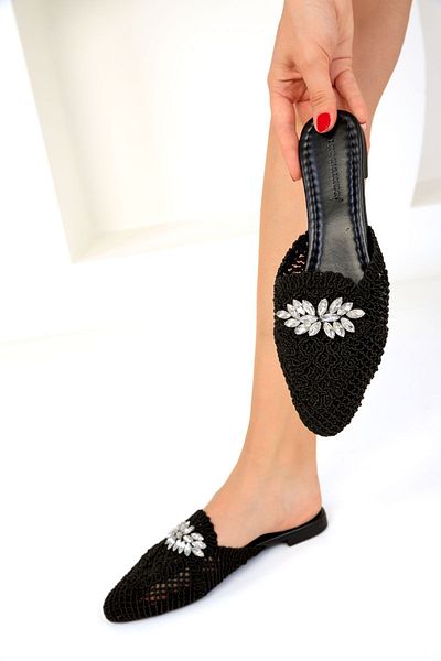 SOHO Women's Slippers Black 19312