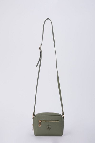 Pierre Cardin Geantă de umăr de damă verde cu imprimeu 05PO22Y1566-1