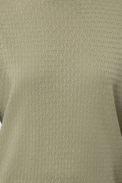 Trendyol Collection Mint Stand galléros pulóver - kötöttáru TWOAW21KZ0817