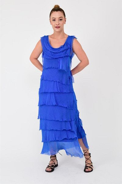 Park Moda Rochie din mătase stratificată 2031