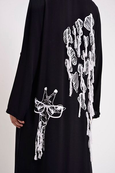Park Moda An10467 Φόρεμα με στάμπα καμηλοπάρδαλης