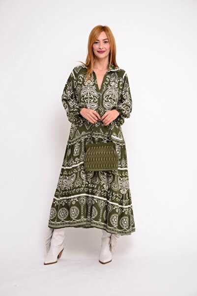 Park Moda An10385 Regina Flounce Dress