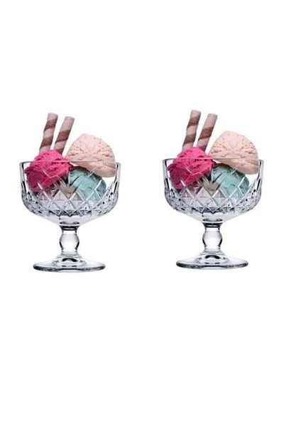Paşabahçe Timeless 2-Piece Ice Cream Set -440211
