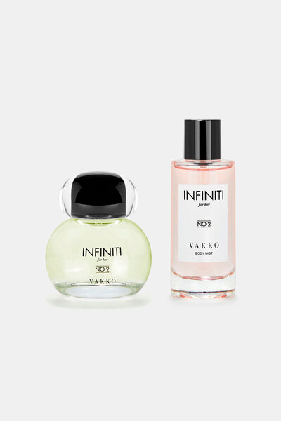 Vakko INFINITI FOR HER 2LI SET NO2(EDP+B.MIST)