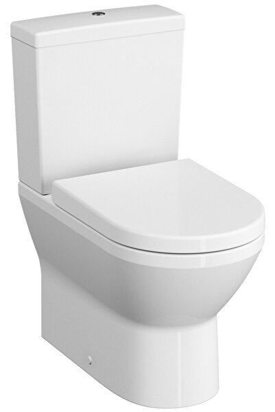 VitrA Integra Round 7043l003-0092 Rim-ex Duvara Tam Dayalı Takım Klozet, 62 Cm