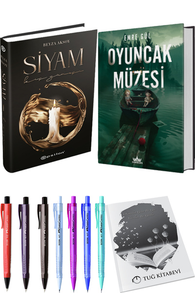 Epsilon Yayınevi Siyam 1 ve Oyuncak Müzesi Ciltli Emre Gül + Hediyeli