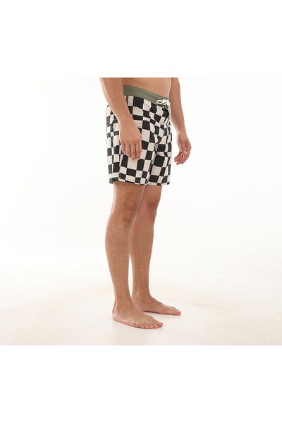 Vans Λευκό ανδρικό μαγιό - 0007xszo21-r Mte The Daily Check Boardshort