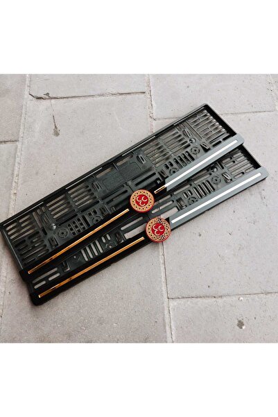 Aksaray Tasarım Atölyesi Plakalık Lazer Kesim Pleksi (2 Adet) CC FORS KİŞİYE ÖZEL PLAKALIK|İSİME ÖZEL PLAKALIK