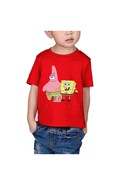 oneagılyazı SUNGER BOB Baskılı Çocuk Tshirt BARBIE